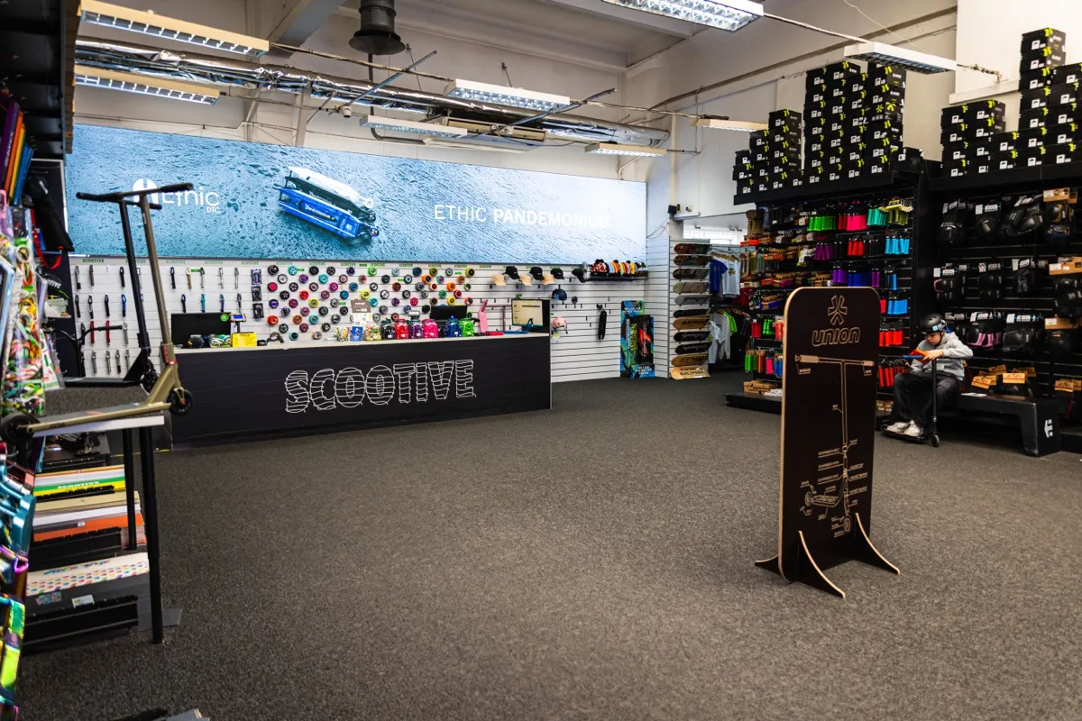 Scootive.pl retail store in Poland